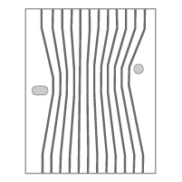 Flat per display