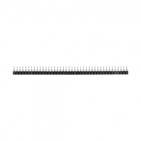 Connettore femmina pin strip 40 pin torniti