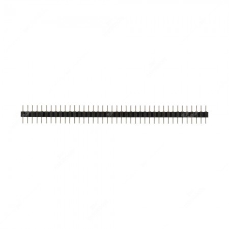 Connettore maschio pin strip 40 pin torniti