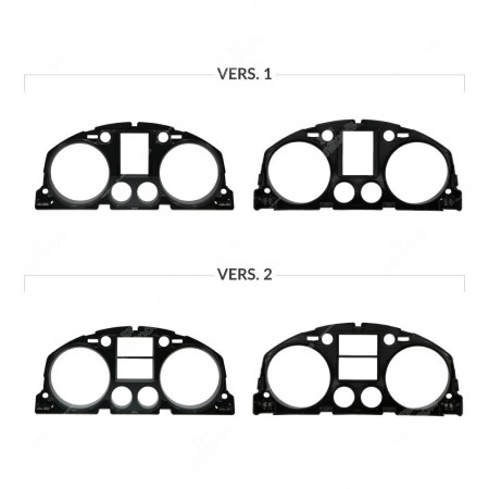 Confronto versioni Cover anteriore quadri strumenti Volkswagen Passat B6