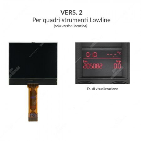 Display lowline quadri strumenti benzina Visteon Skoda e Volkswagen