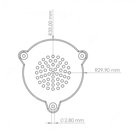 Schema tecnico per cicalino virtual cockpit Volkswagen Tiguan II, Golf VII, Passat B8 e Arteon
