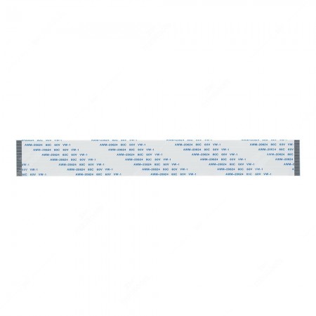 FFC / FPC 50 contatti stesso lato - lunghezza 200mm - passo 0,5mm - fronte