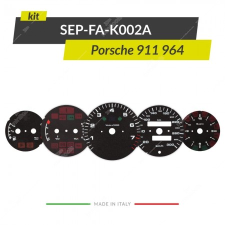 Kit di fondini per cruscotti Porsche 911 964