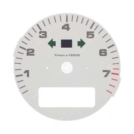 Fondino bianco contagiri tachimetro Porsche 911 964 Turbo 3.3 e 993 Turbo - icone spente
