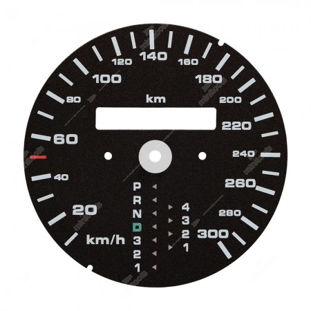 Fondo per conversione tachimetro da miglia a km/h di Porsche 993 e 964