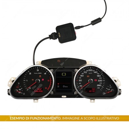 Interfaccia - emulatore CANBUS per testare a banco quadri strumenti Audi A6 C6 e Q7 4L