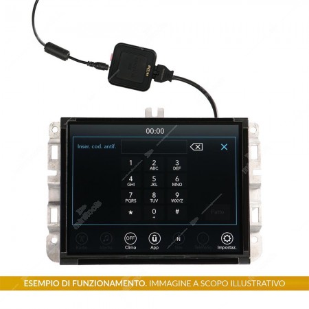 Utilizzo emulatore CANBUS UConnect VP2, VP2RFP, VP4, VP4R - VP4RA