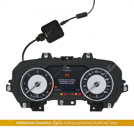 Utilizzo emulatore CANBUS cruscotto Bentley, VW e Audi