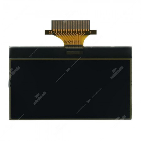 Display LCD "Comfort" negativo per cruscotto Citroën, Fiat, Ford, Opel, Peugeot, Vauxhall e RAM