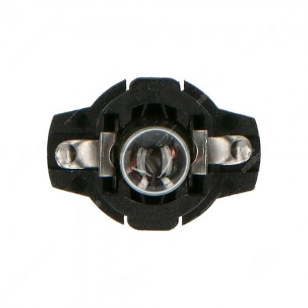 Lampadina per cruscotto BX8,3d BAX10s 12V base nera parte superiore