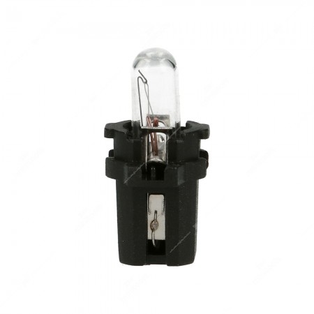 Lampadina per cruscotto BX8,3d BAX10s 12V base nera