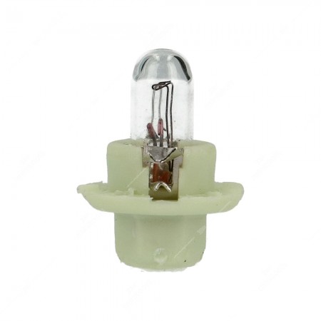 Lampadina per cruscotto B8,4d 12V base verde chiaro