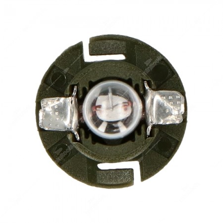 Lampadina per cruscotto BX8,4d 12V base verde oliva parte superiore