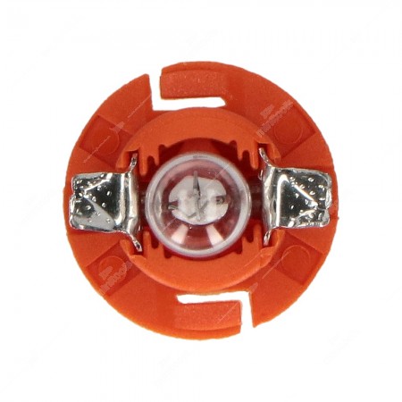 Lampadina per cruscotto BX8,4d 12V base arancione parte superiore