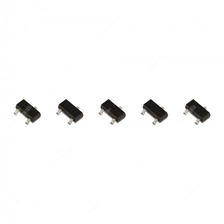 Confezione da 5 pezzi di Diodo Schottky Philips BAT54C SOT23