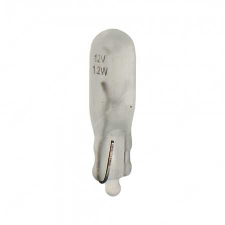 Lampadina per cruscotto con base in vetro  W2x4,6d 12V 1,2W T5 opaca