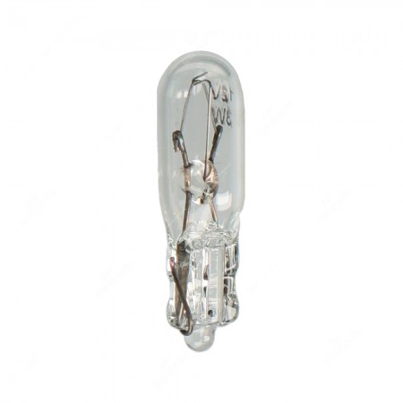 Lampadina per cruscotto con base in vetro W2x4,6d 12V 3W T5