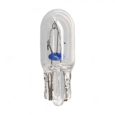 Lampadina con base in vetro per cruscotto auto - W2x4,6d 14V 3W T6,5