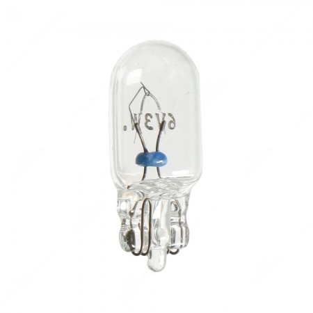 Lampadina per abitacolo auto con base in vetro W2,1x9,5d 6V 3W T10