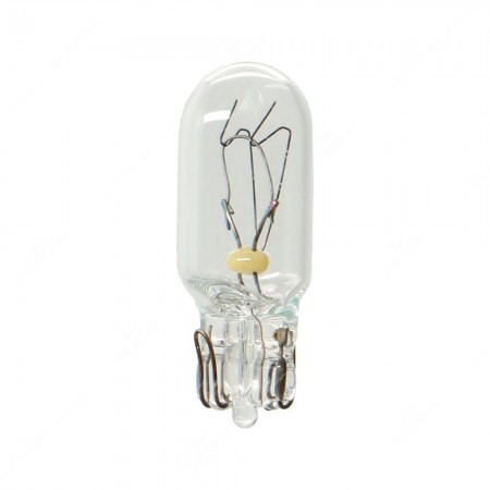 Lampadina per abitacolo mezzi pesanti con base in vetro W2,1x9,5d 24V 5W T10