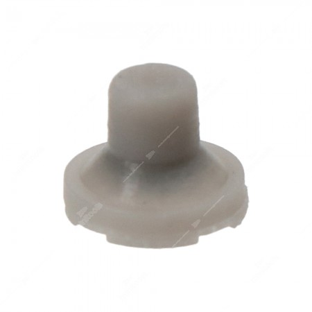 Bottone rotondo in silicone con contatto in gomma conduttiva