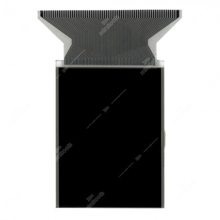 Display LCD per computer di bordo / quadro strumenti Volkswagen Polo 6R, completo di cavo flat - retro
