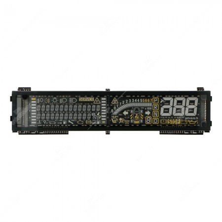 Fronte display LCD laterale sinistro per quadro strumenti Renault Scénic