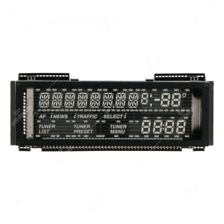 Fronte display LCD laterale destro per quadri strumenti Renault Scénic