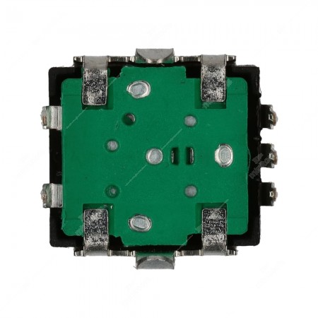 Encoder rotativo meccanico incrementale, 24 impulsi/giro, con tasto a pressione