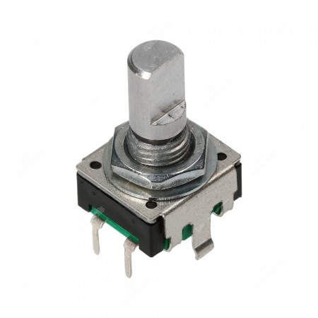Encoder di ricambio con tasto a pressione per apparecchiature elettroniche - 12 ppr