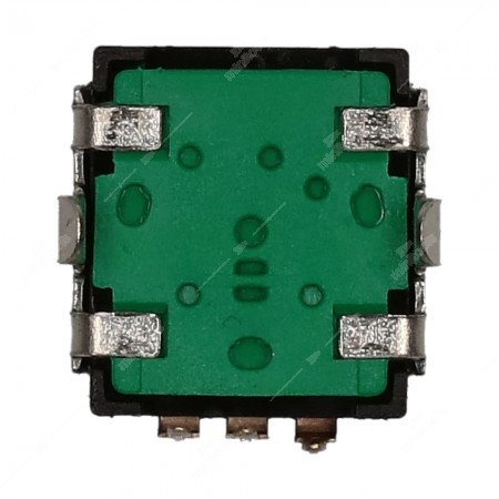 Encoder rotativo meccanico incrementale, 24 impulsi/giro, senza tasto a pressione, 24 fermi