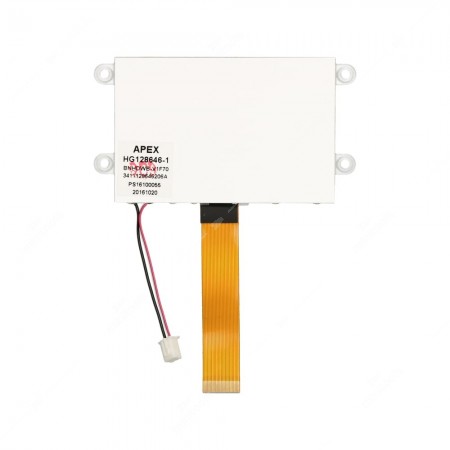 Retro modulo LCD Apex HG128646-1 BNHDWB-V1F70