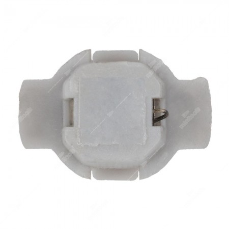 Lampadina per cruscotto B8,3d BAX10s 12V 1,2W con base grigia parte inferiore