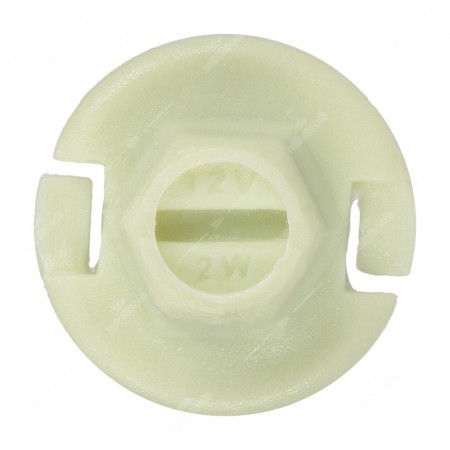 Lampadina per quadri strumenti B8,4d 12V base verde chiaro parte inferiore