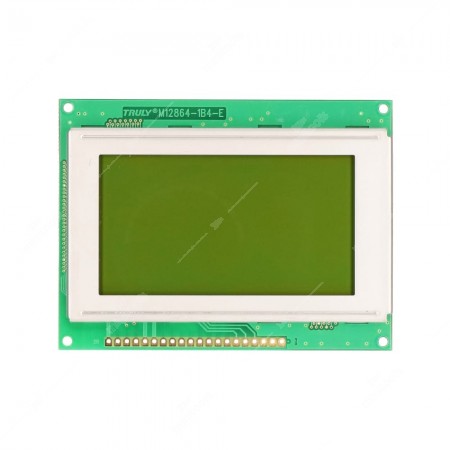 Fronte display LCD Truly M12864-1B4-E