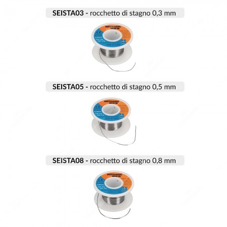 Confronto versioni rocchetto di stagno HX-T100