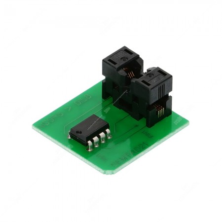 Adattatore da MSOP8 SOCKET a DIL8-IN-CLIP