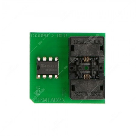 Adattatore da TSSOP8 SOCKET a DIL8-IN-CLIP