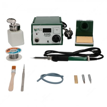 Kit saldatore 939D + accessori per saldatura
