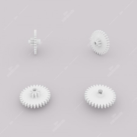 Ingranaggio (29 denti esterni - 8 interni) per motorini contachilometri Audi, Mercedes, Nissan, Opel, Rover, Seat, Skoda e Volkswagen