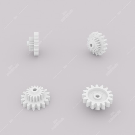 Ingranaggio contachilometri analogico Mercedes Classe S W126, Classe SL R107 (16x17 denti)