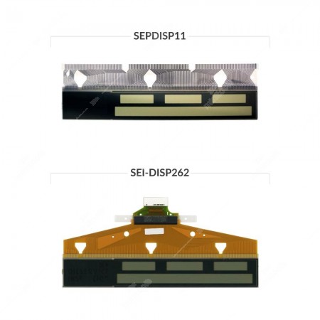 Confronto display LCD Range Rover Mk3