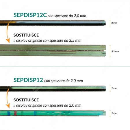 Schema tecnico per corretta sotituzione del display LCD del contachilometri di Skoda Octavia e Volkswagen Passat