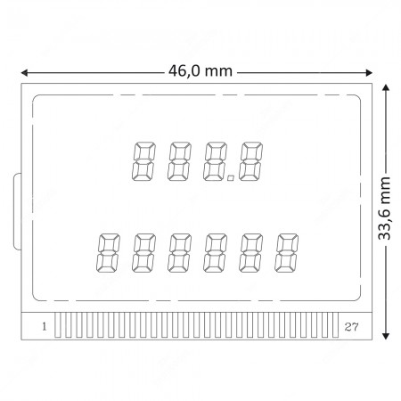 Display centrale per Mercedes W202 / W210 / W208 / R170