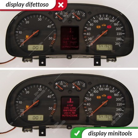 Riparazione display full FIS Audi e VW
