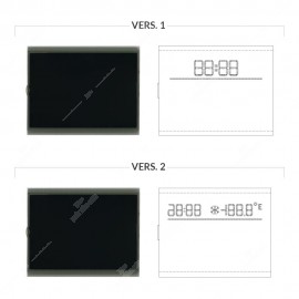 Display LCD per quadri strumenti lowline VDO Volkswagen e Skoda