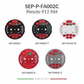 Fondino per quadrante temperatura e pressione olio Porsche 911 964