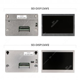 Display LCD a colori per autoradio Ford B-Max, C-Max, Ecosport, Fiesta, Focus, Grand C-Max, Kuga, Ranger, Tourneo e Transit