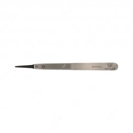 Pinzetta antistatica con punte arrotondate in plastica (127x10x5mm)